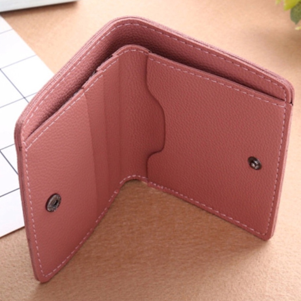 Cactus Print B-Fold Vegan Leather Wallet - Picture 6 of 8